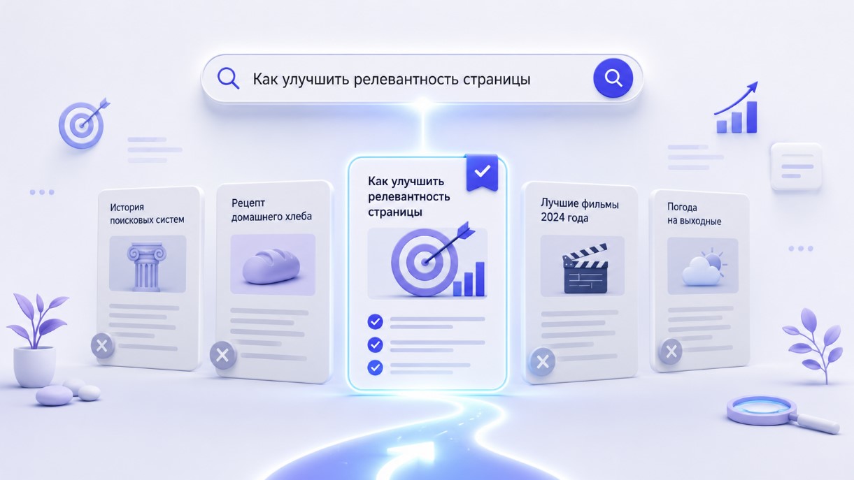 Релевантность как точное соответствие поискового запроса подходящему результату